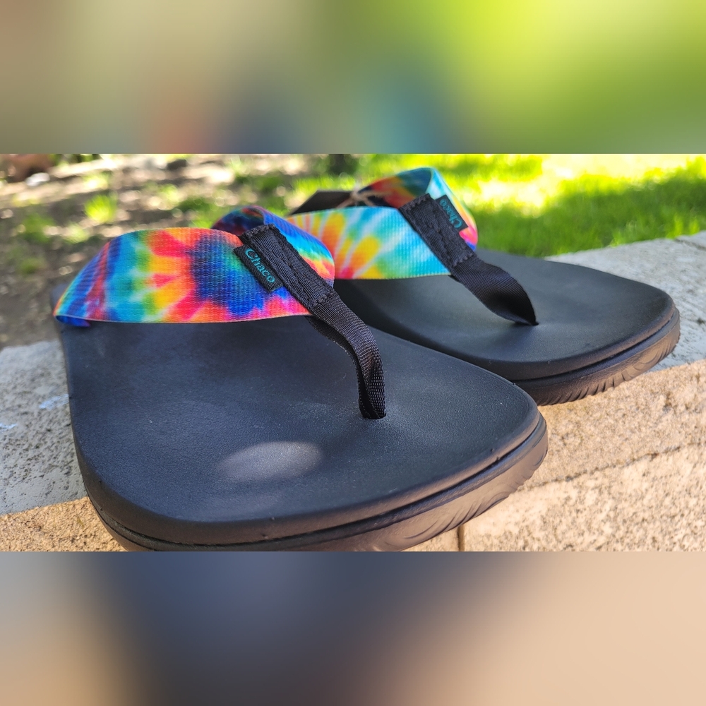 Chaco chillos flip tie dye. Size 10 men